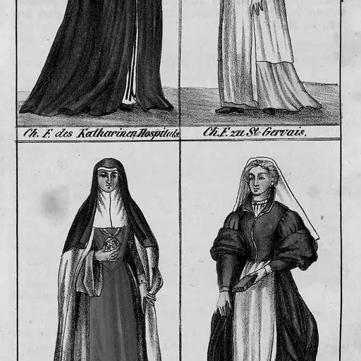 illustration: nun