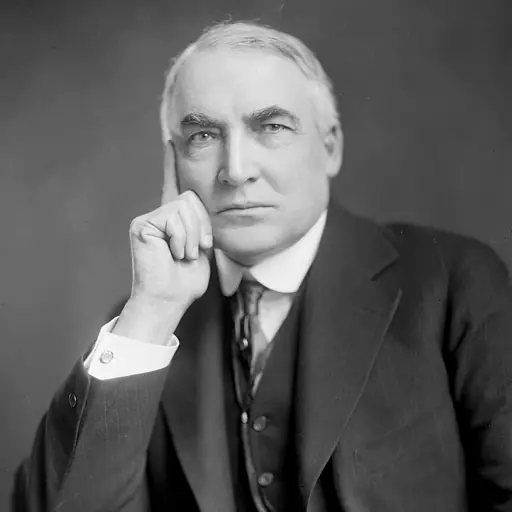 illustration: Warren G. Harding