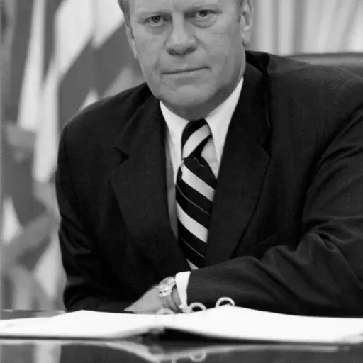 illustration: Gerald Ford
