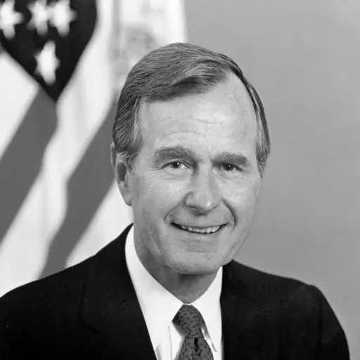 illustration: George H. W. Bush